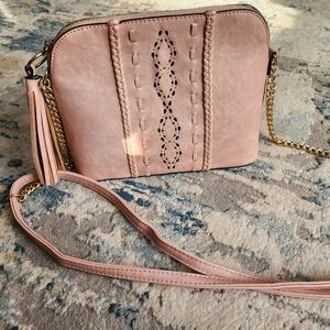 Pink Mauve Purse Crossbody Bag